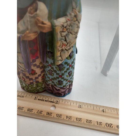 Jim Shore Heartwood Creek Holy Family Figurine Nativity Scene Hand-Painted 5-1/2 - Picture 5 of 6